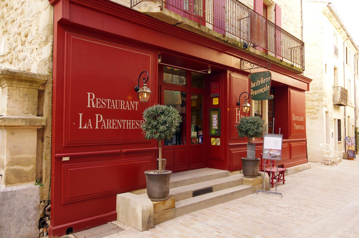 Restaurant La Parenthèse Uzès